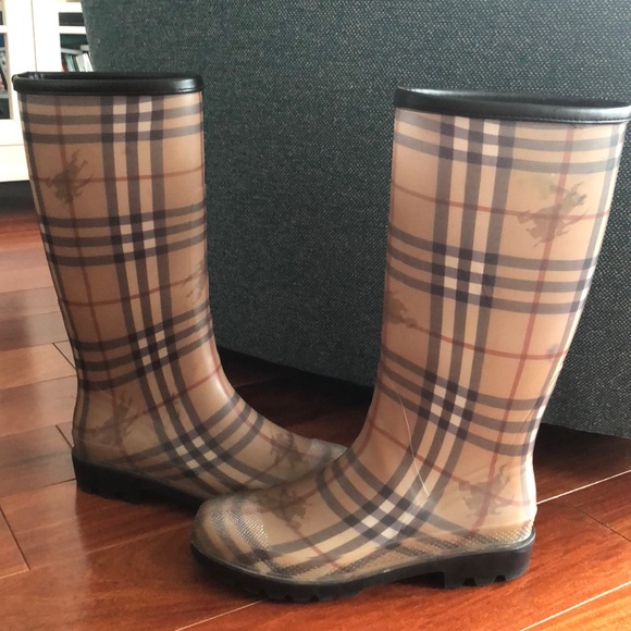 Burberry Rain Boots - Picture 1 of 1